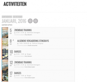 Activiteiten 2016